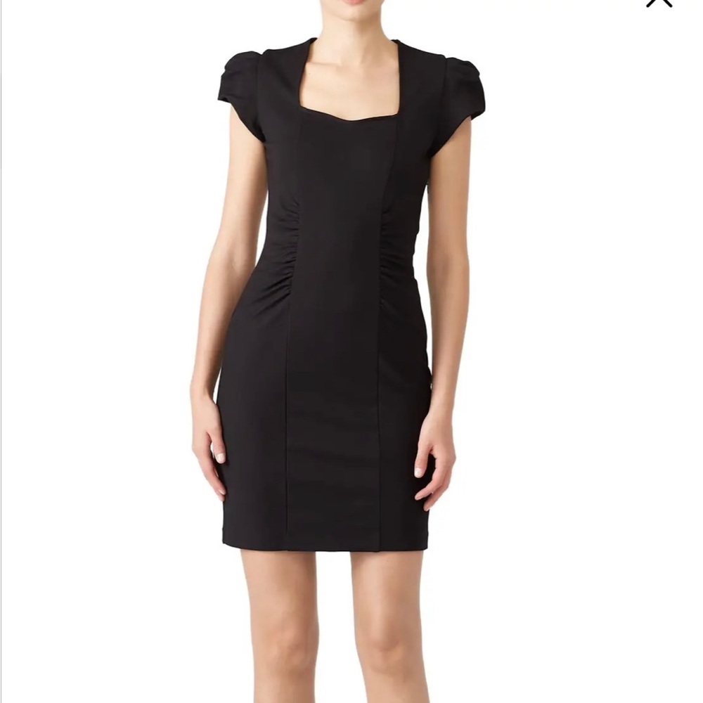 DREW Black Rosie Sheath Dress